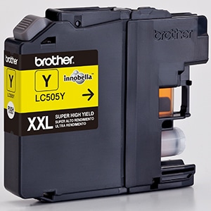Cartucho Brother Lc505y Amarila 1,300 Pag.aprox. Alto Rend
