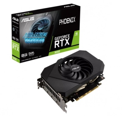 Tarjeta                                                                                                                                                                                                                          De Video Asus Ph-rtx3050-8g 8gb Gddr6/pcie4.0/hdmi/dp