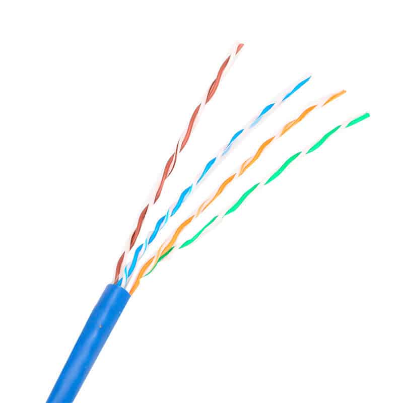 Bobina  Qian 305mts / Utp Cat6  / Interior / Azul / 23 Awg / Qgr-nc006