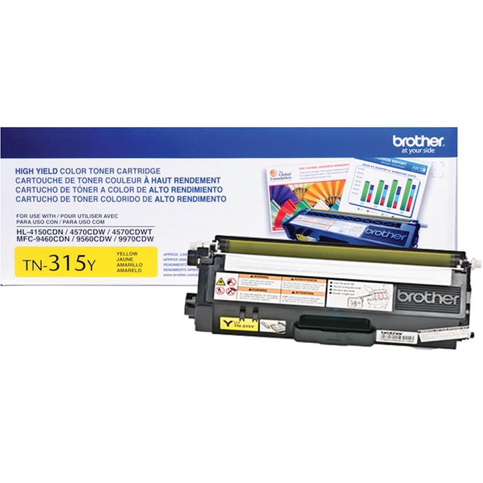 Toner Brother Amarillo Tn315y Alto Rendimiento P/mcf9970cdw