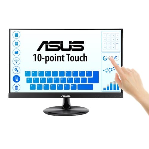 Monitor                                                                                                                                                                                                                   Asus Vt229h Touch 10 Pts Fhd 21.5" (1920x1080) Ips Hdmi