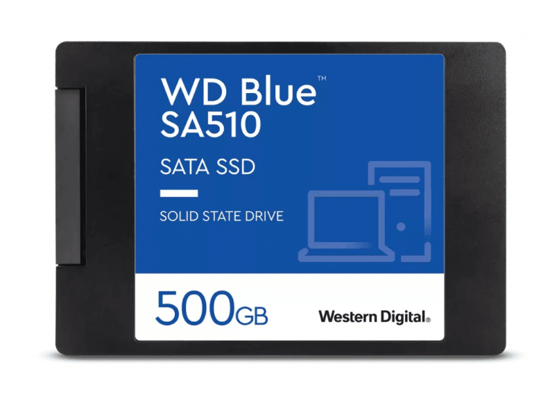 Unidad                                             Ssd Western Digital Blue Yoda Sa510 500gb Sata 2.5" Wds500g3b0a