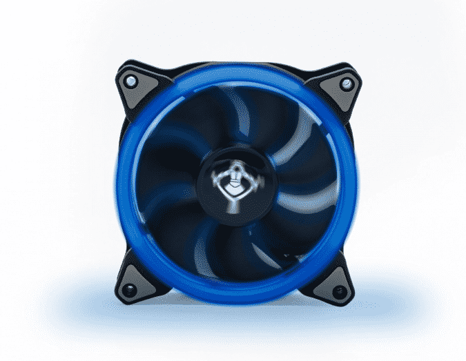 Ventilador                                                                                                                                                                                                                                                                                                                                                                                                                                                                                                                                                                                                                                                                                                             Gamer Yeyian Led Azul Yct-050720b Typhoon, 120mm, 3pzas