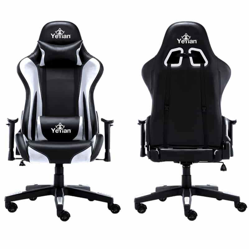 Silla                                                                                                                                                                                                                                                                                                                                                                                                                                                                                                                                                                                                                                                                                                                                                                                                                                                                                                                                                                                                                                                                                                                                                                                                                                                                                                                                                                          Gaming Yeyian Yfrw-042920 Ryuji White, Poli/nyl, Soporta150kg