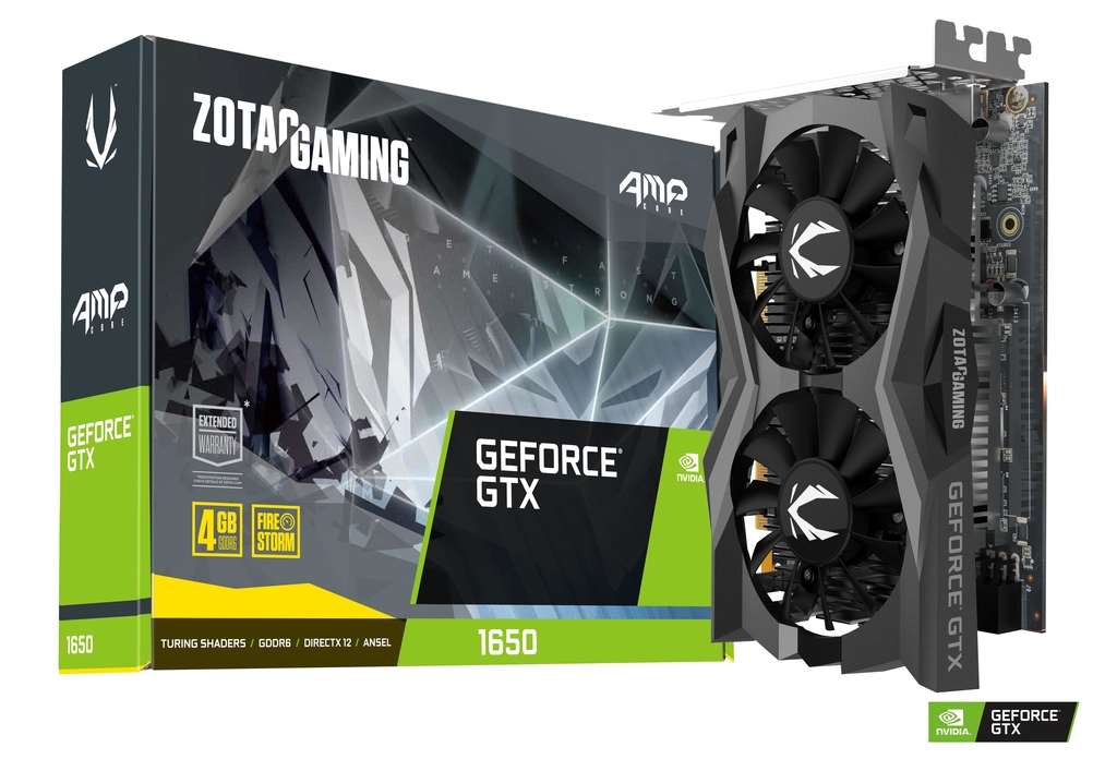 Tarjeta                                                                                                                                                                                                                                                                                                                                                                                                                                                                                                                                                                                                                                                                                      De Video Zotac Gtx 1650 Amp Core 4gb Gddr6 Zt-t16520j-10l