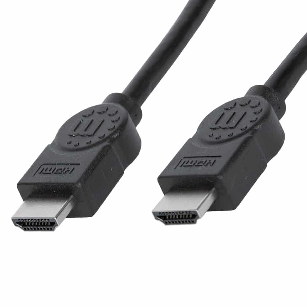 Cable Video HDMI Manhattan M-m Blindado 2m + Ethernet 323215 Pue