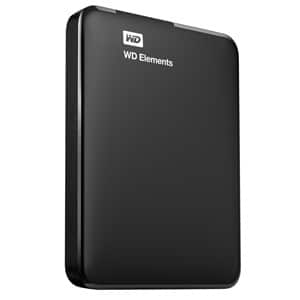 "Disco duro externo WD Elements 2TB 3.0 negro - ¡Almacenamiento confiable y eficiente para tus datos!"