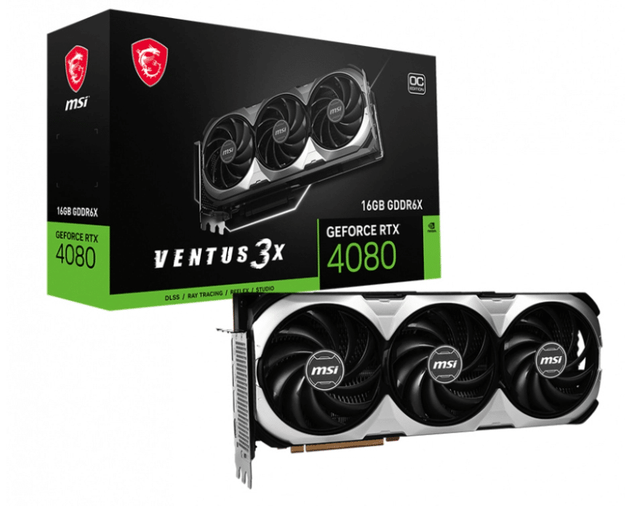 Tarjeta  De Video MSI Nvidia Geforce RTX 4080 16gb Ventus 3x OC Gddr6x HDMI Pue