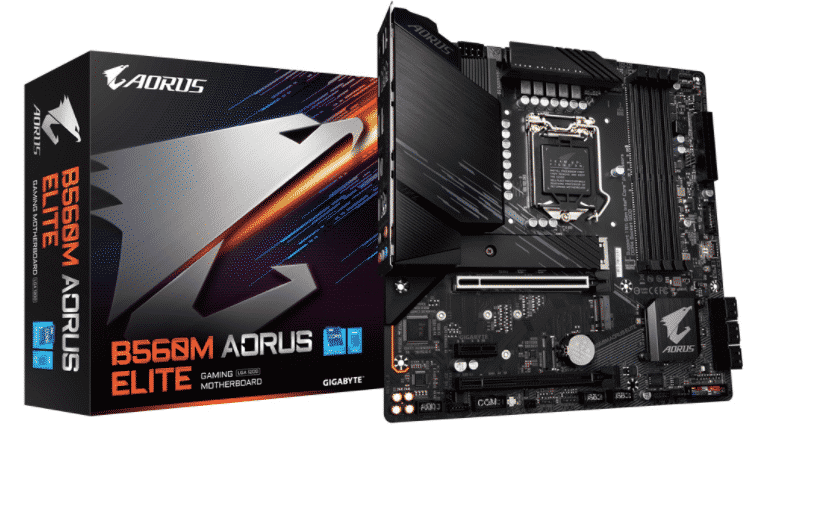 Tarjeta   Madre Gigabyte AORUS B560m AORUS Elite Socket 1200 Para INTEL