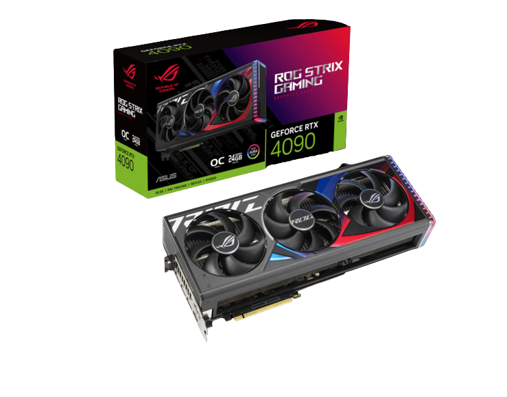 Tarjeta           De Video ASUS Nvidia ROG Strix Geforce RTX 4090 OC 24gb Gddr6x Rog-strix-rtx4090-o24g-gaming