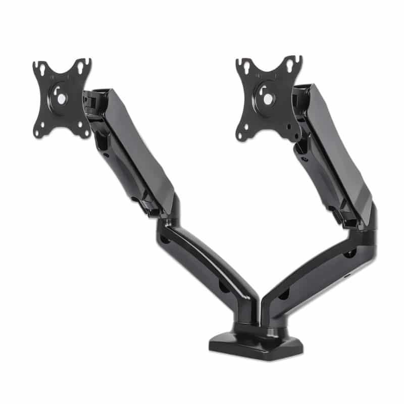 Soporte                                                                                                                                                                                                                                                                                                                                                                                                                                                                                                                                                                                                                                                                                                                                                                                                                                                  Manhattan 2 Monitores 13 A 27" Fija Con Piston (462310)