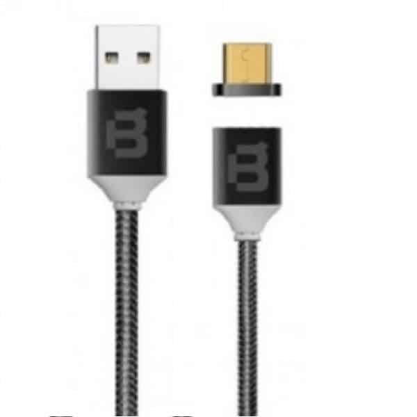 CABLE BLACKPCS (CA-MAGNETICO) MAGNETICO V8 NEGRO 100 CM 2A (CABLMTM-4)