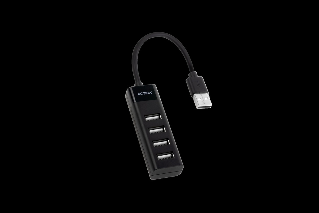Hub Acteck Usb-a 4en1 Portx2 Dh420 4xusb-a 2.0 Ac-934671