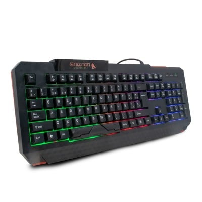 Teclado                                                                                                                                                                                                                                                                                                                                                                                                                                                                                                                                                                                                                                                                                                                                                                                                                                                       Necnon Gamer Ngk-minotaur 104 Tecl. Retroilum. R/bk Nbgkmi25rs