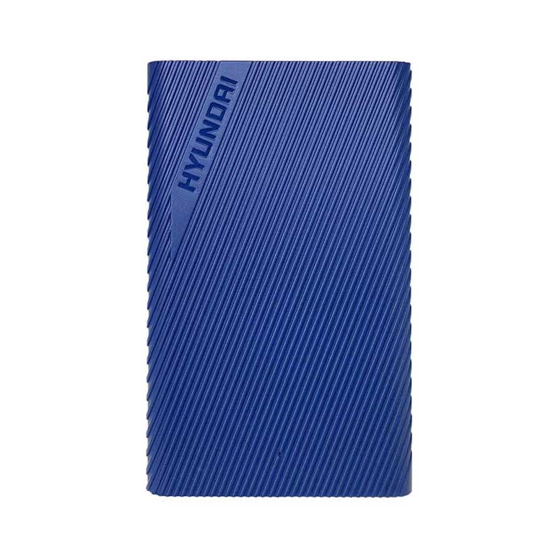 Disco Duro Externo HYUNDAI Modelo HTHDEBLUE1TBP 2.5 pulgadas 1TB - USB 3.0, Color AZUL 5400RPM.