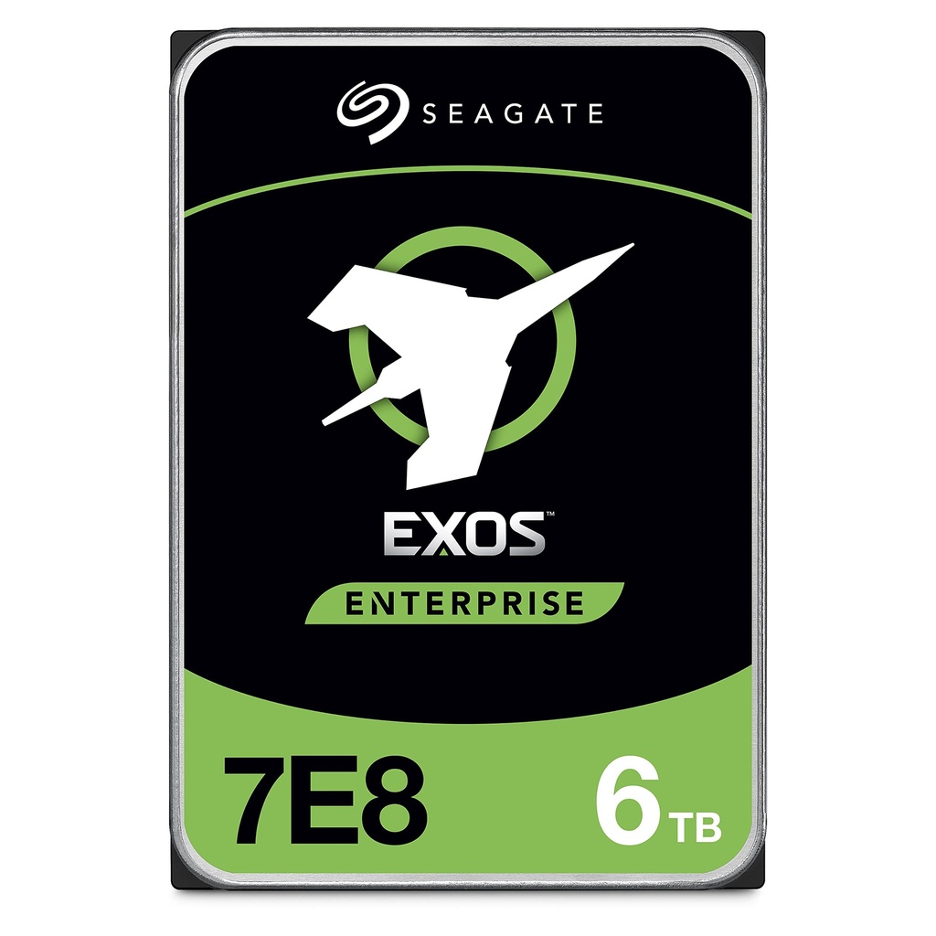 Disco Duro SEAGATE EXOS modelo ST6000NM021A 3.5 pulgadas 6 TB 7200RPM para Servidor SATA III 6 Gbit/s -