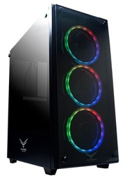 [GABNCB050] Gabinete Gaming Naceb Technology PLAYER Crystal Case NA-0603 - Full ATX, Negro