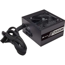 [Dim-28439] FUENTE DE PODER CORSAIR CX650M 650W SM 80 PLUS BRONZE CP-9020103-NA