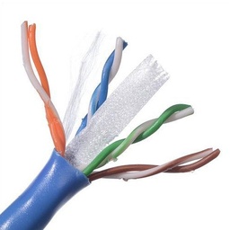 [ACCBEL160] Bobina                                                                                                                                                                                                                                                                                                                                                                                                                                                                              De Cable Utp Cat6+  Belden 2412 006a1000 - 305 M, Azul, Interior, 100  Cobre