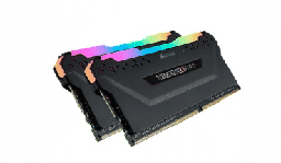 [dim-CMW16GX4M2C3200C16] Memoria   DDR4 Corsair Vengeance RGB Pro Black 16gb 3200 2×8 Cmw16gx4m2c3200