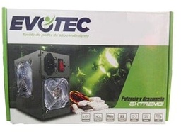 [GABEVO170] Fuente                                                                                                                                                                                                                                     De Poder Evotec P4600w - Negro, 600 W, Pc
