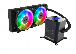 [Dim-AIO SR24 PRO] Enfriamiento Líquido Para Cpu In Win Sr24 Pro 2400mm Doble Bomba Argb 2x Fans