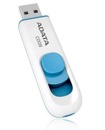 [MEMDAT2630] Memoria                                                                                                                                                                                                         Usb Adata C008 - Color Blanco, 16 Gb, Usb 2.0