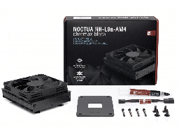 [Dim-Noctua NH-L9a-AM4] Disipador De Cpu Noctua Nh-l9a-am4 Chromax Black Para AMD En Mini-itx Y Sistemas Htpc.