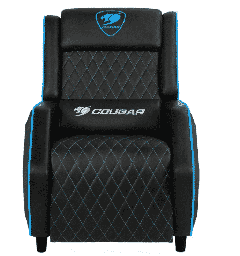 [Dim-ranger-PS] SOFA PARA GAMING COUGAR RANGER RECLINABLE 160X64X47CMS NEGRO AZUL