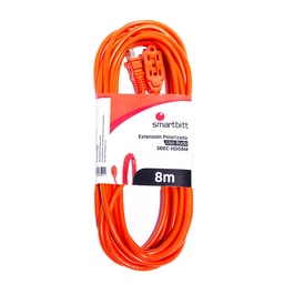 [SBEC-HD08M] Ext.                                                                                                                                                                                                                                                                                                                                                                                                                                                                                                                                                                                                                                                                                                                                                                                                         Smartbitt Uso Rudo 8mts 3 Cont. Pot.max. 13a (sbec-hd08m)