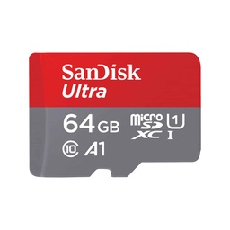 [619659182182-S] Memoria                                                                                                                                                                                                                                                                                                                                                                                    Sandisk Micro Sdxc Ultra 64gb Cl10 A1 U1 (sdsqua4-064g-gn6ma)