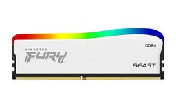 [740617330366-K] Memoria Ddr4 Kingston Furybeast White Rgb 8gb 3600mhz(kf436c17bwa/8)