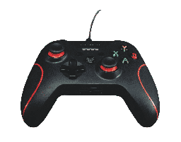 [Dim-BR-931489] Balam Rush Gamepad BRX10 Alámbrico USB Negro