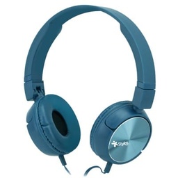 [7503030903271-S-RA] (REPARADO)DIADEMA STYLOS ALAMBRICA/MANOS LIBRES, AZUL ERGONOMICA 3.