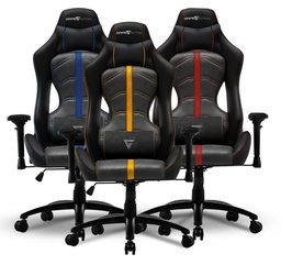 [7503022355439-G] Silla Game Factor Leath-aire Reclinable 4d, Metal Negra/rojo Cgc650 Rd