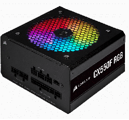 [Dim-CP-9020216-NA] Fuente de Poder Corsair CX550F RGB 80 PLUS Bronze 550W CP-9020216-NA