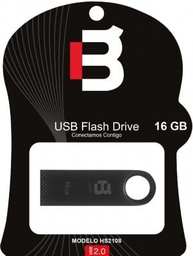 [HS-2108BL-16] Memoria                                                                                                                                                                                                                                                                                                                                                                                                                                                                                                                                                                                                                                                                                                                                                  Flash Usb Blackpcs 2108 16gb Negro (hs-2108bl-16)