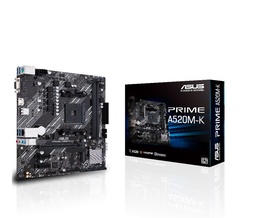 [PRIME A520M-K] Tarjeta Madre Asus Prime A520m-k Amd 3ra Gen Ryzen Am4 Ddr4 Hdmi M.2