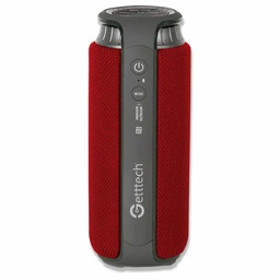 [GBS-31504R] Bocina Getttech Gbs-31504r Beat Bt4.2 Mic/3.5mm, Res Agua, Rojo