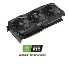 [Dim-29203] TARJETA DE VIDEO ASUS NVIDIA® GEFORCE RTX™ ROG-STRIX-RTX2070S-A8G-GAMING 8GB GDDR6 SUPER ADVANCED PUE