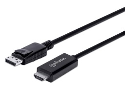 [ACCITL5840] 153218                                                                                                                                                                                                                                                                                                                                                                                                                                                                         Cable Displayport A Hdmi 4k 60hz - Macho A Hdmi Macho, Longitud 3 Mts