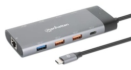 [ACCITL7180] 130714                                                                                                                                                                                                                                                                                                                                                                                                                  Docking Usb-c 3.2 Con 10 Puertos Docking Station Usb-c Para Monitor Dual 8k Y Carga Pd -