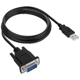 [ACCRBT6640] Convertidor                                                                                                                                                                                                                                                                                                                                                                                                                                                          Usb A Serial Db9m  Brobotix 963579 - Serial Db9 / Rs-232, Usb 2.0 A, Macho/macho, 1, 8 M, Negro
