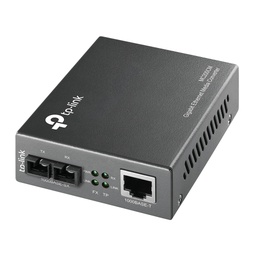 [ACCTPL100] Convertidor                                                                                                                                                                                                                                                                                                                                                                                                                                                      Multimedia Multi-modo Gigabit Tp-link Mc200cm Para Ampliar La Distancia De Fibra -