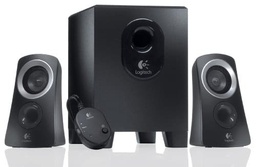 [BOCLOG370] Bocina                                                                                                                                                                                                                                                                                                         Logitech Z313 - 50 W, Negro, 2.1