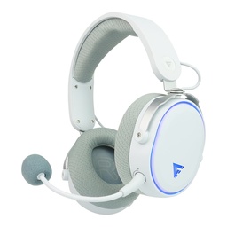 [BOCVGO1630] Diadema                                                                                                                                                                                                                                         Game Factor Hsb600 InalÁmbricos - 18 Horas, Triple Conectividad 2.4/bt/tipo C, MicrÓfono Removible, Surround 7.1, Rgb, Blanco