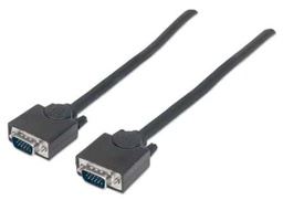 [CABITL350] 312721                                                                                                                                                                                                                                                                                             Cable Para Monitor Svga Hd 15 Macho A Hd 15 Macho - Longitud 4.5 M, Color Negro.