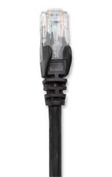 [CABITL425] 342032                                                                                                                                                                                                                                     Cable De Red Cat6 0.5m Color Negro; Contactos Con Baño De Oro Para Una Mejor Conexión. -