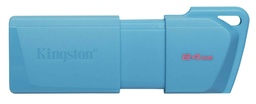 [MEMKGN4240] Memoria                                                                                                                                                                          Usb De 64gb Kingston Kc-u2l64-7lb (neon Turquesa) -