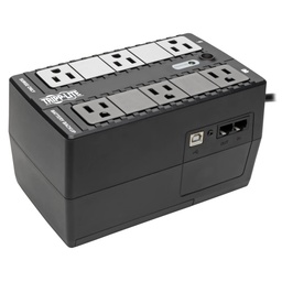 [NBKTRL110] No-break                                                                                                                                            Tripp-lite Internet 350u - 350 Va, 180 W, Negro, Hogar Y Oficina